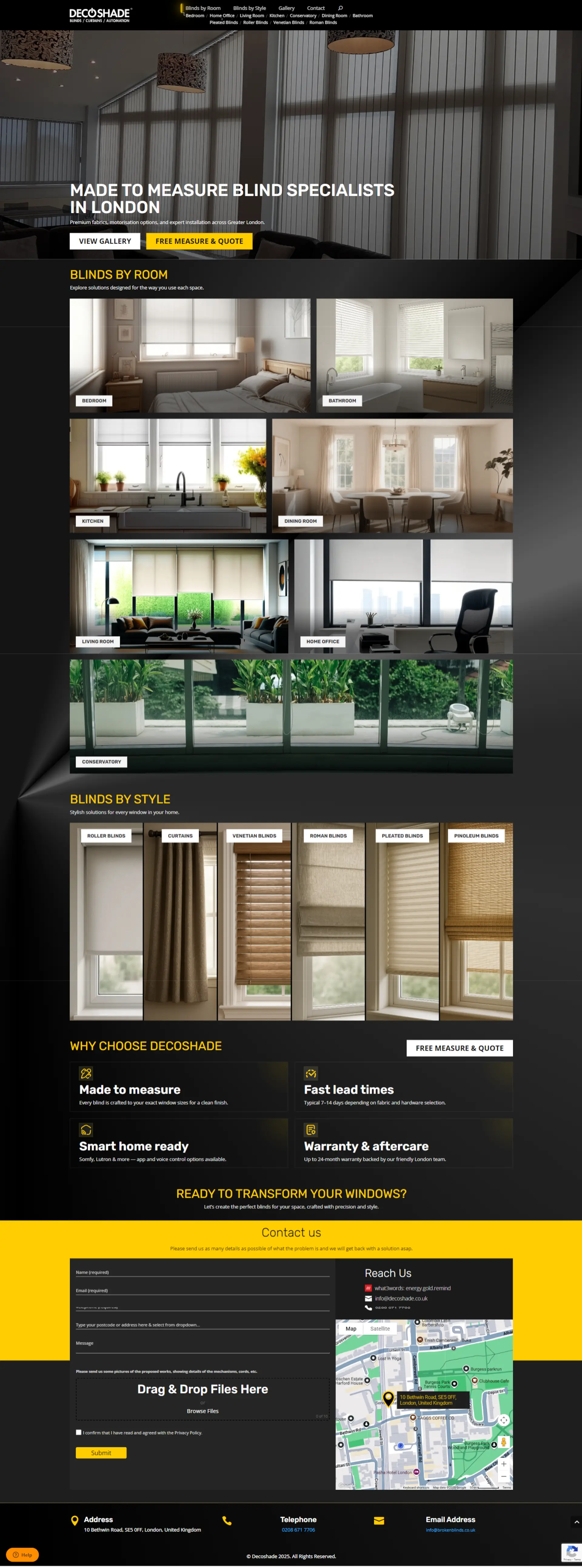 Homepage of Pinnacle Pro Builders