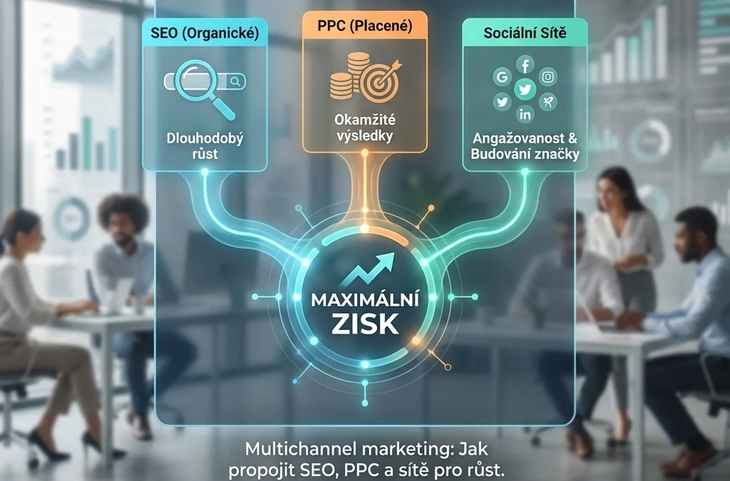 Multichannel marketing jednoduše: Jak propojit SEO, PPC a sítě pro maximální zisk