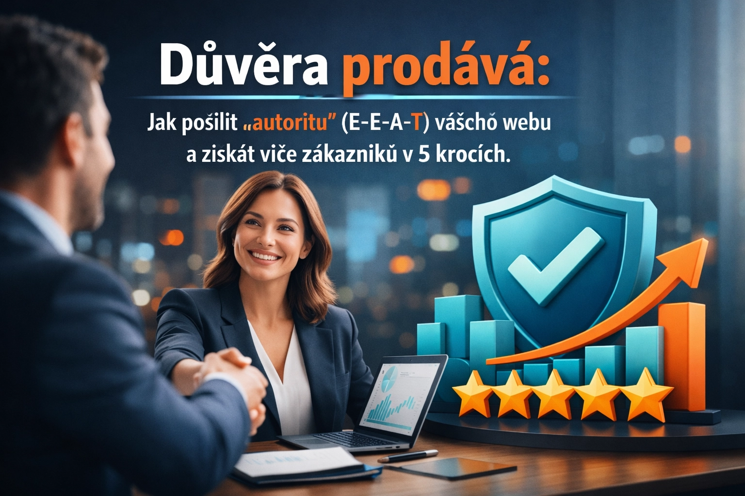 Ilustrační obrázek blogu jak posílit autoritu